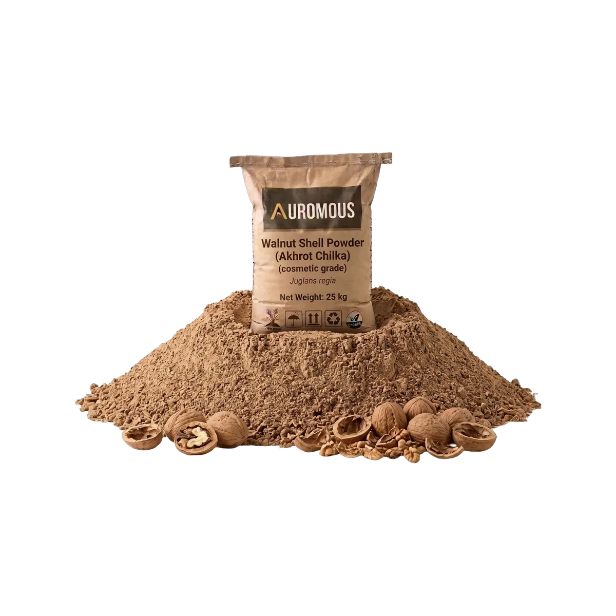 Walnut Shell Powder (Akhrot Chilka)