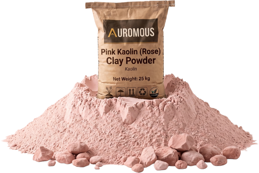 Pink Kaolin (Rose) Clay Powder